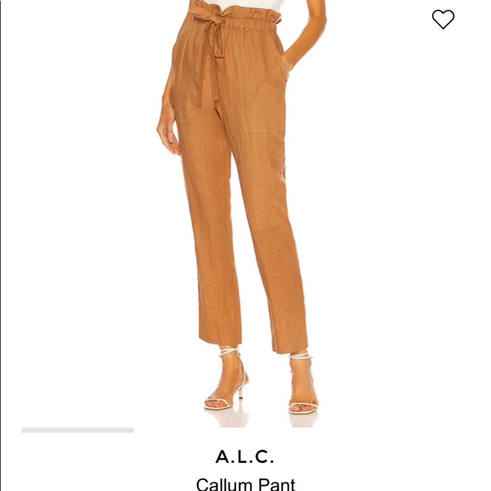 A.L.C. Linen Callum Pants paperback  sold At Revolve 013